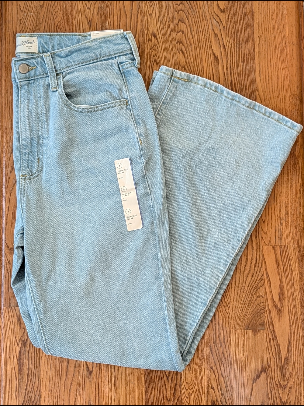 Universal Thread Denim High Rise Flare Light Blue Jeans
